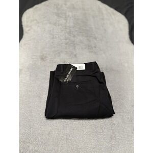 New Metropolis Pleated Straight Wool Dress Pants Size 38x31 Cuffed Trousers
